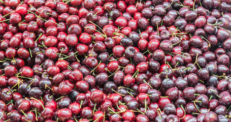cherry in market