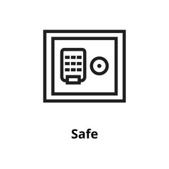 Safe Line Icon