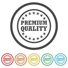 Premium quality, Premium quality label, 6 Colors Included