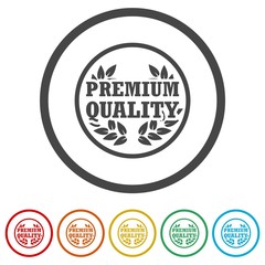 Premium quality, Premium quality label, 6 Colors Included