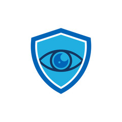 Eye Shield Logo Icon Design