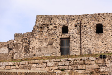 Old Stone Structure in Pompeii