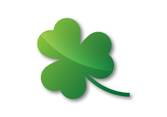 Shamrock leaf  vector icon