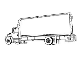 sketch of the truck vector.
