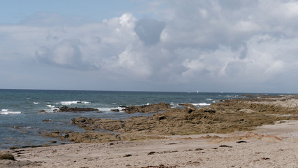 Fototapeta na wymiar Côte bretonne