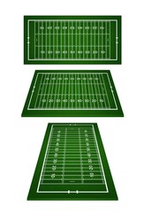projections of a field for American football