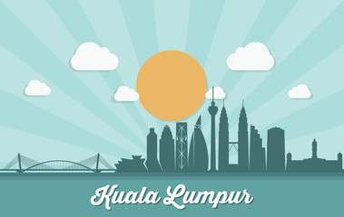 Kuala Lumpur skyline - Malaysia