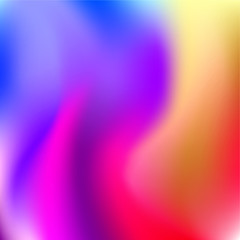 Holographic abstract background. Trendy neon texture for design covers, banners, posters, books, business cards.