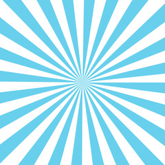 Blue sun ray background. Vector eps10