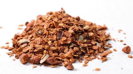 homemade granola cereal