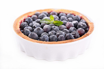 delicious blueberry tart