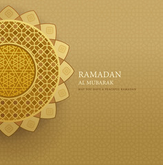 Ramadan greetings background