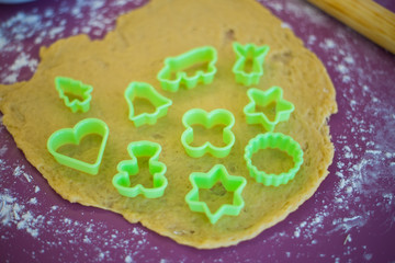 Cook the dough cookies