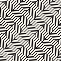 Vector seamless lattice pattern. Modern stylish texture with monochrome trellis. Repeating geometric grid. Simple design background.
