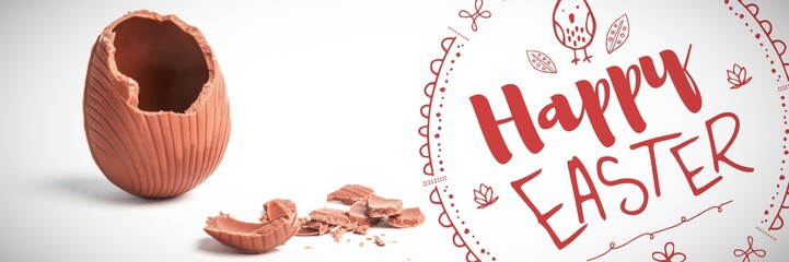 Composite image of happy easter logo