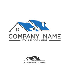 Real Estate and construction vector logo design template. House abstract concept icon.