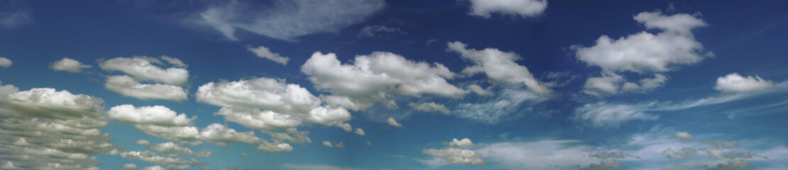 Fototapeta na wymiar overview of clouds