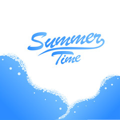 summer background greeting and sale