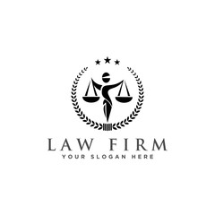 Law Firm,Law Office, Lawyer services, Vector logo template