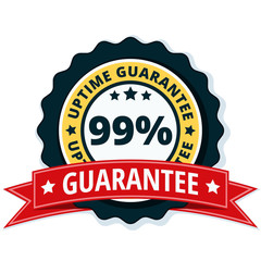 99% Uptime Guarantee illustration