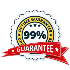 99% Uptime Guarantee illustration