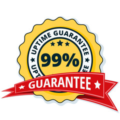 99% Uptime Guarantee illustration