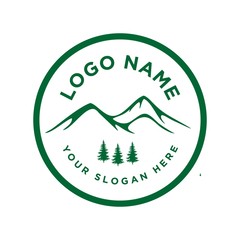 Landscape mountain Logo