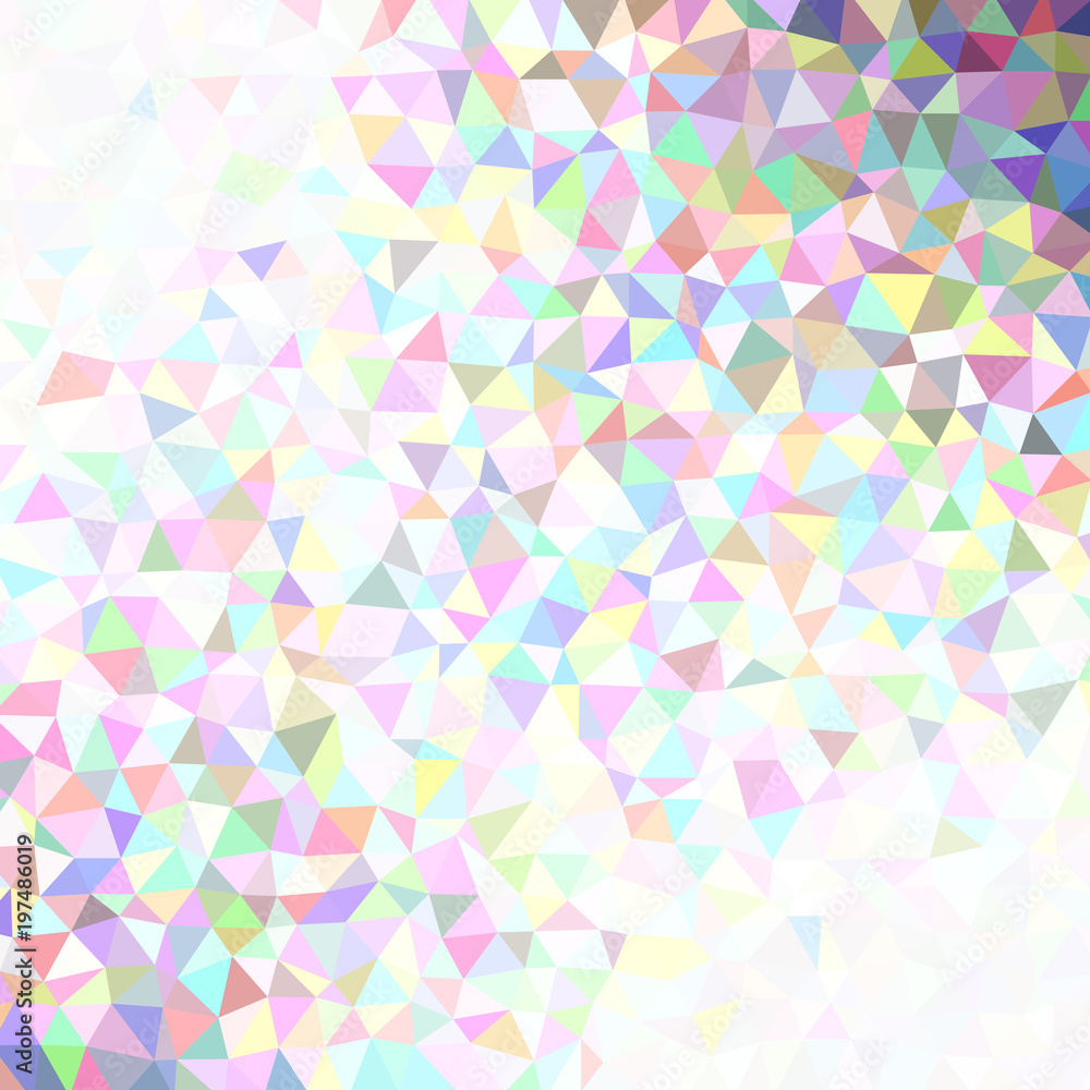 Poster gradient abstract triangular background with opacity effect