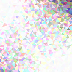 Gradient abstract triangular background with opacity effect