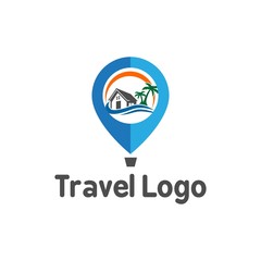 travel logo vector