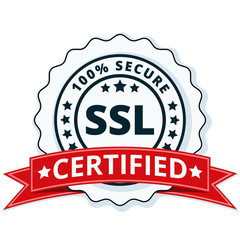 SSL Certified label illustration