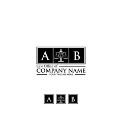 Law Firm,Law Office, Lawyer services, Vector logo template