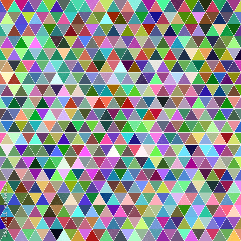 Poster vector retro triangle polygon grid pattern background design