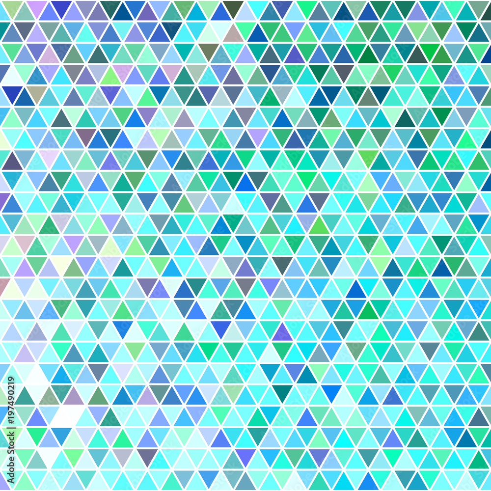 Poster geometric abstract irregular triangle grid pattern background design