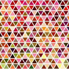 Retro triangle grid background - vector graphic design