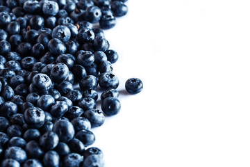 3553977 Group of Blueberry or blueberries fruit isolated on white background