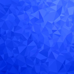Fototapeta na wymiar Blue Polygonal Background. Triangular Pattern. Low Poly Texture. Abstract Mosaic Modern Design. Origami Style
