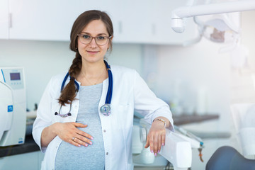 Pregnant doctor
