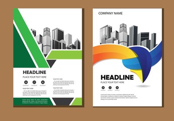 Vector flyer, corporate business, flyer, brochure design, annual report and cover presentation with simple modern design template. EPS 10