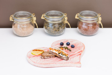 Tartines savoureuses