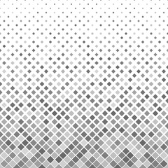 Grey abstract square pattern background - geometric vector illustration from diagonal squares