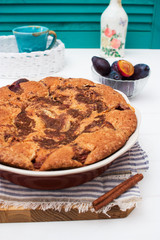 New York Times plum cake original recipe.