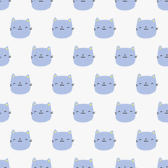 seamless cat pattern