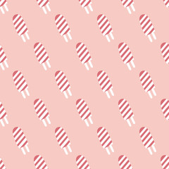 seamless ice cream pattern