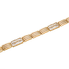 Graceful golden bracelet