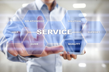 Customer service and relationship concept. Business concept.