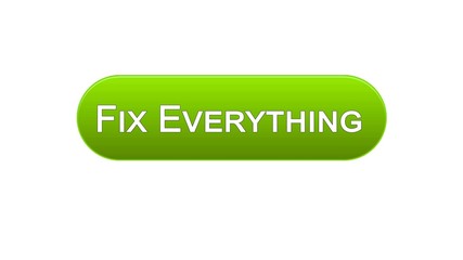 Fix everything web interface button green color, maintenance, support online