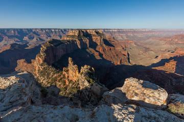 Fototapeta na wymiar Scenic Grand Canyon North Rim Landscape