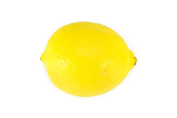 Fresh Lemon isolated on white background
