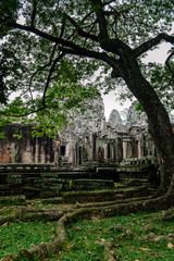 Obraz premium Angkor Wat in Cambodia is the largest religious monument in the world and a World heritage listed complex